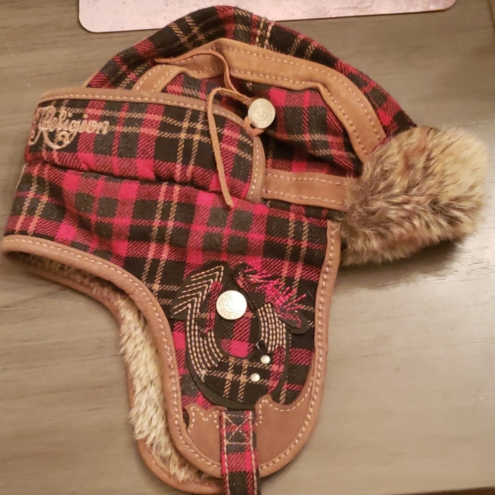 True Religion Fur Hat.